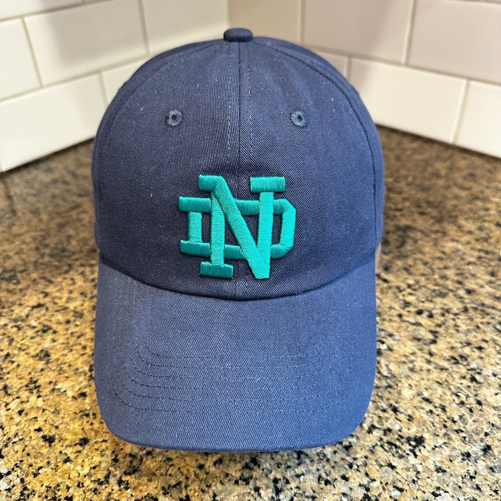 Notre Dame Fight Irish Top of the World Hat Strap Back Adjustable Blue NCAA